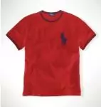 t-shirt polo 2019U hommes respirable occasionnelle mode pas cher simple rouge qag